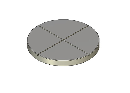 Плита притирочная 300 мм для ручной притирки-2